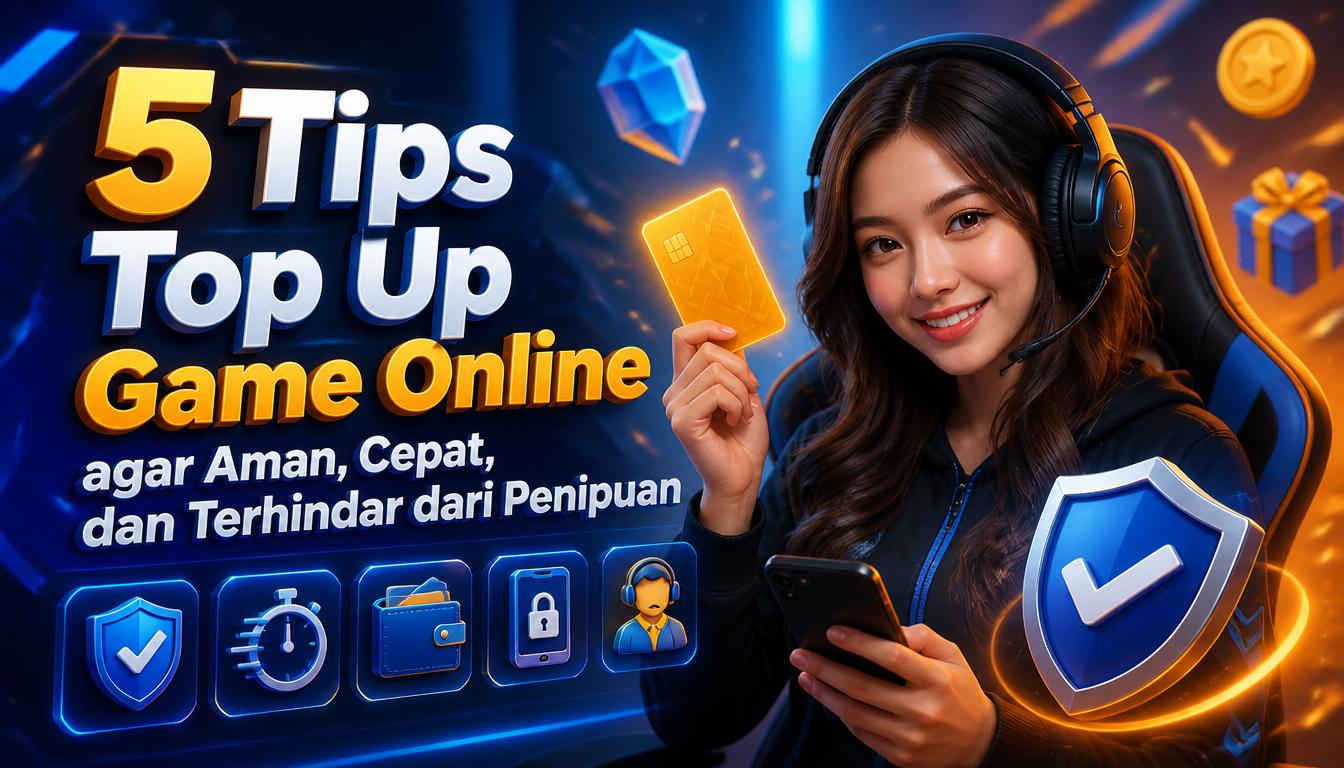 5 Tips Top Up Game Online agar Aman, Cepat, dan Terhindar dari Penipuan