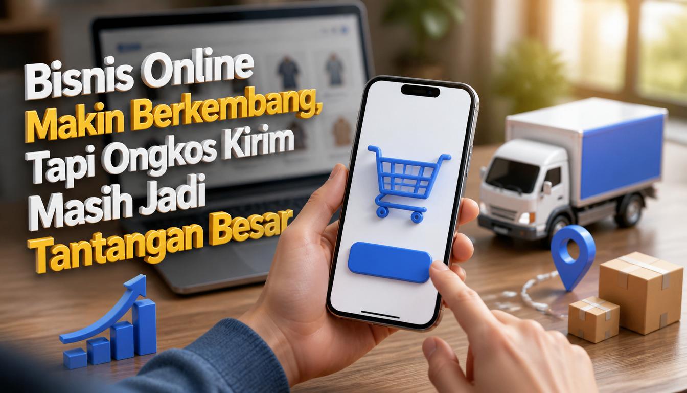 Bisnis Online Makin Berkembang, Tapi Ongkos Kirim Masih Jadi Tantangan Besar