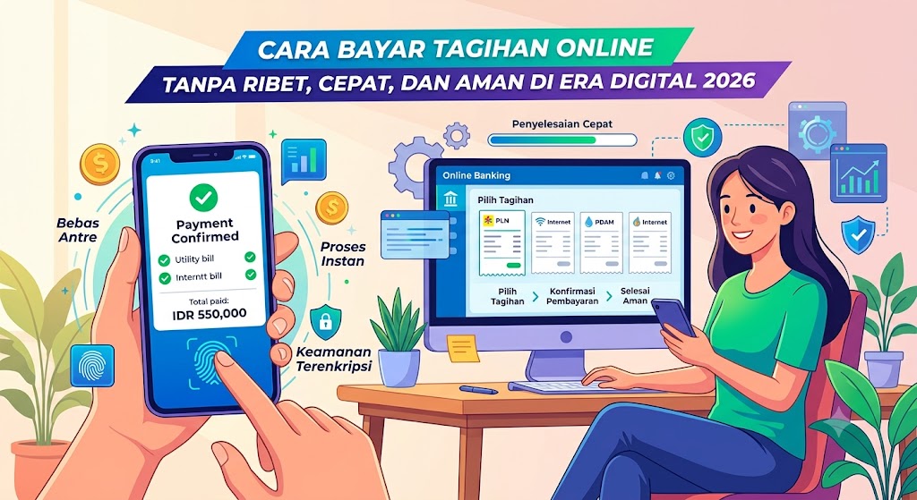 Cara Bayar Tagihan Online Tanpa Ribet, Cepat, dan Aman di Era Digital 2026