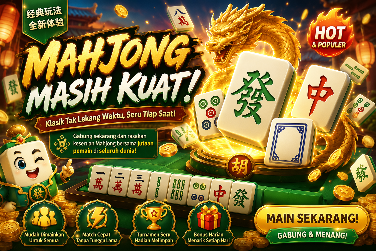 Tema Mahjong Masih Kuat Menarik Perhatian Pengguna Baru