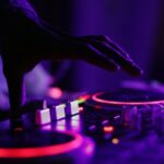 Music turntable light concert darkness neon 145322 pxhere.com