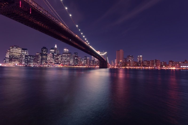 Water horizon light bridge skyline night 172 pxhere.com